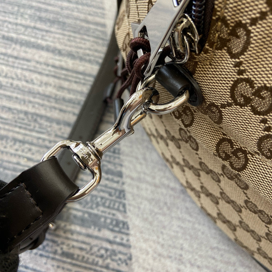 Gucci Gg Canvas Small Duffle Bag