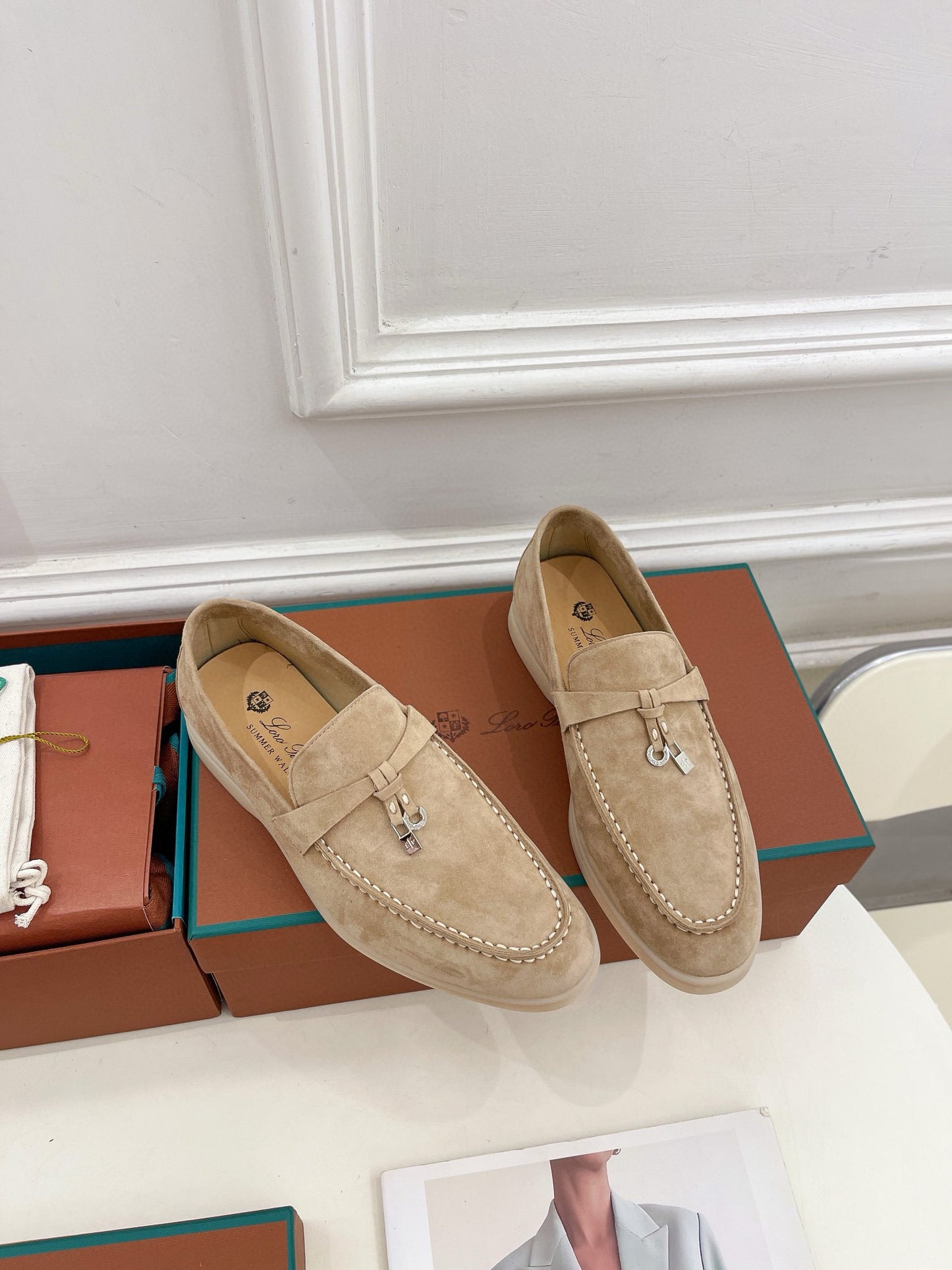 Loro Piana Summer Charms Walk Loafer