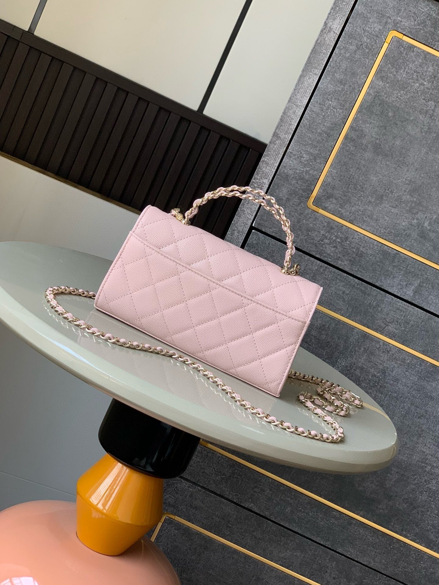 Chanel Flap Phone Holder With Chain