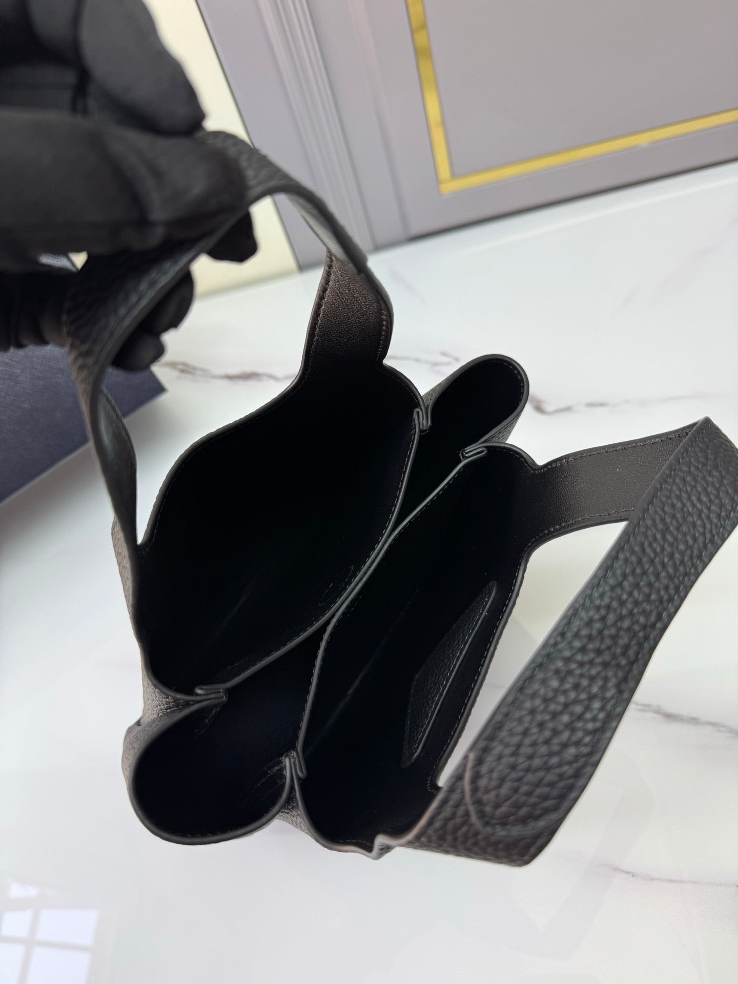 Leather Mini Handbag