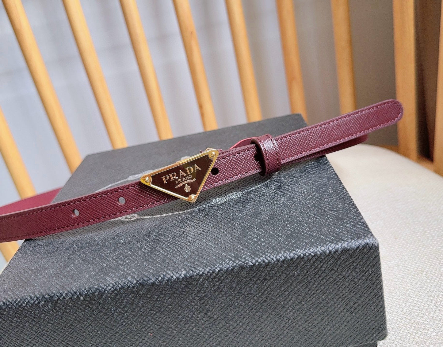 Saffiano Belt