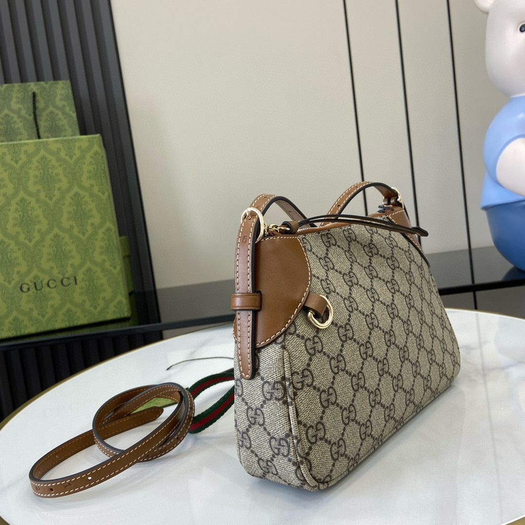 Gucci GG Emblem Small Shoulder Bag