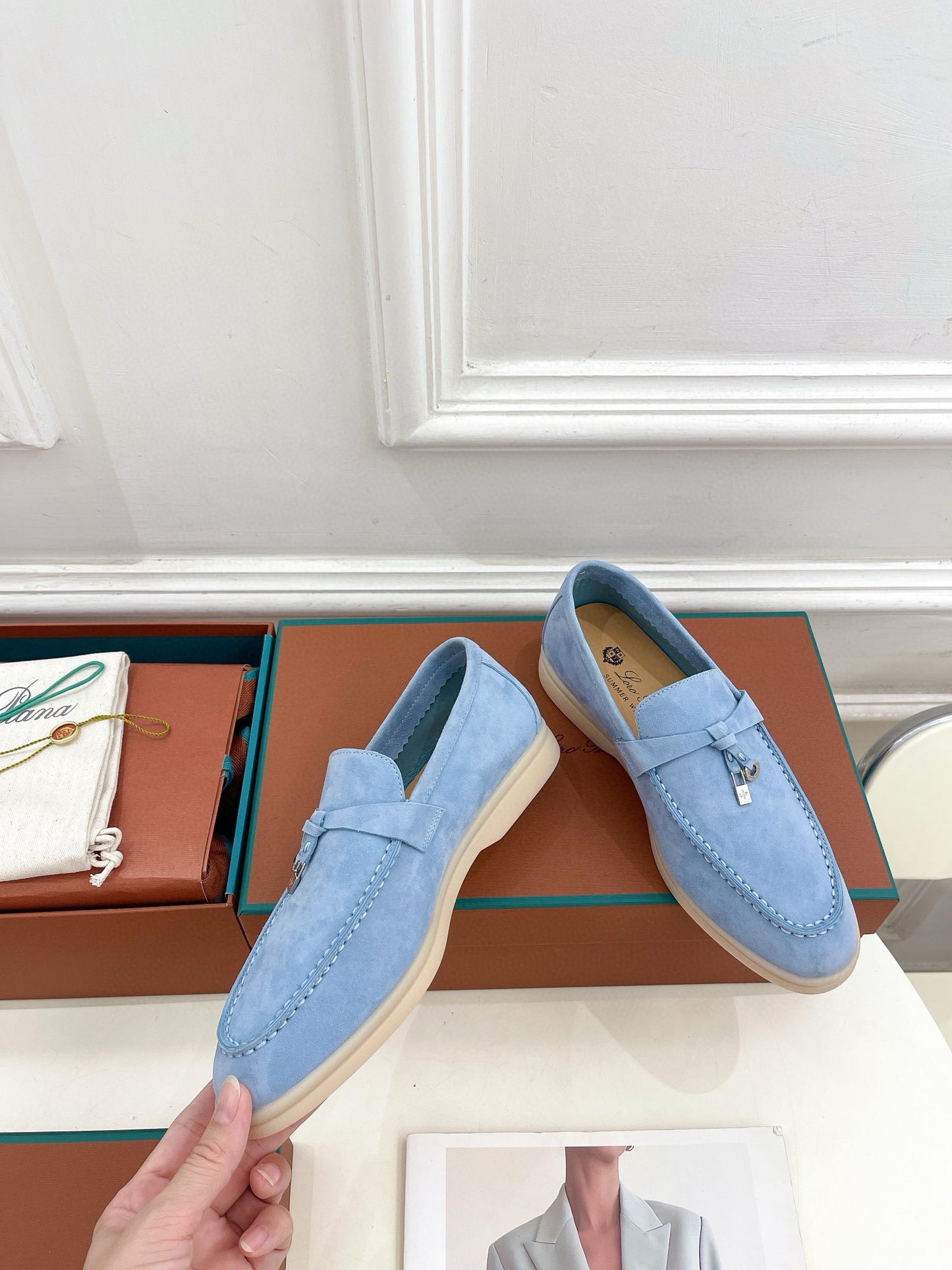 Loro Piana Summer Charms Walk Loafer
