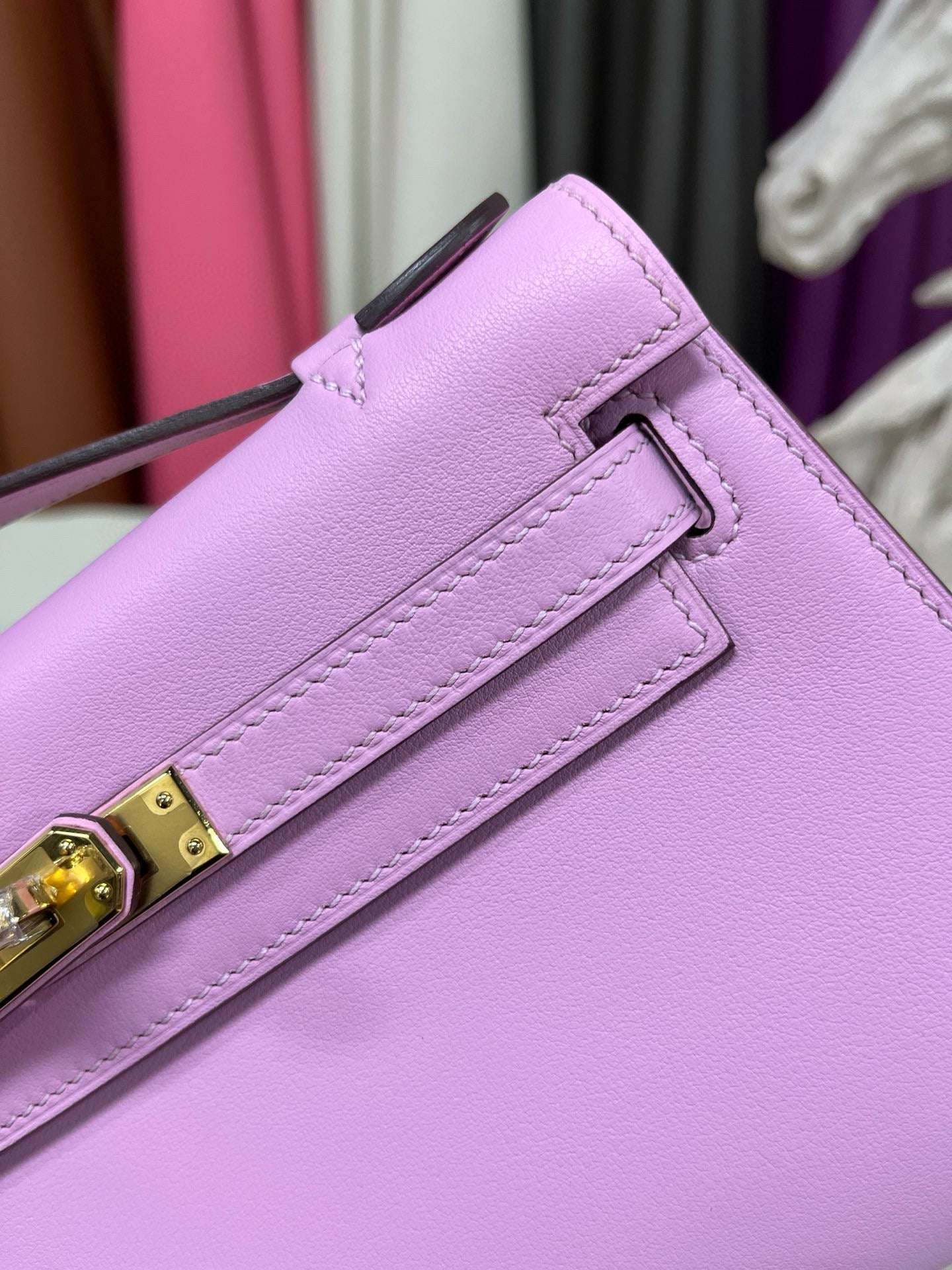 Hermes Kelly Pochette Swift