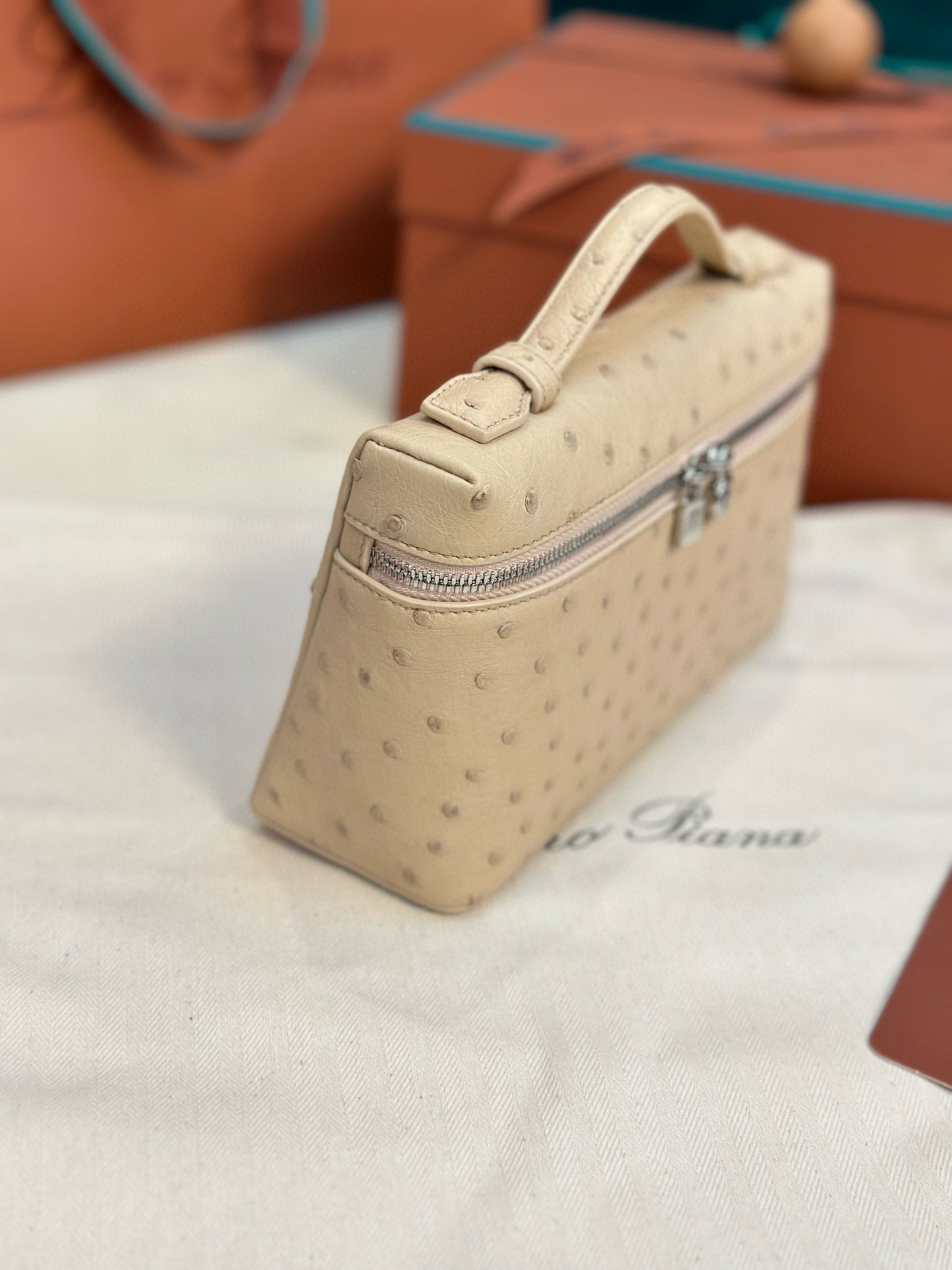 Loro Piana Extra Pocket L19 Ostrich