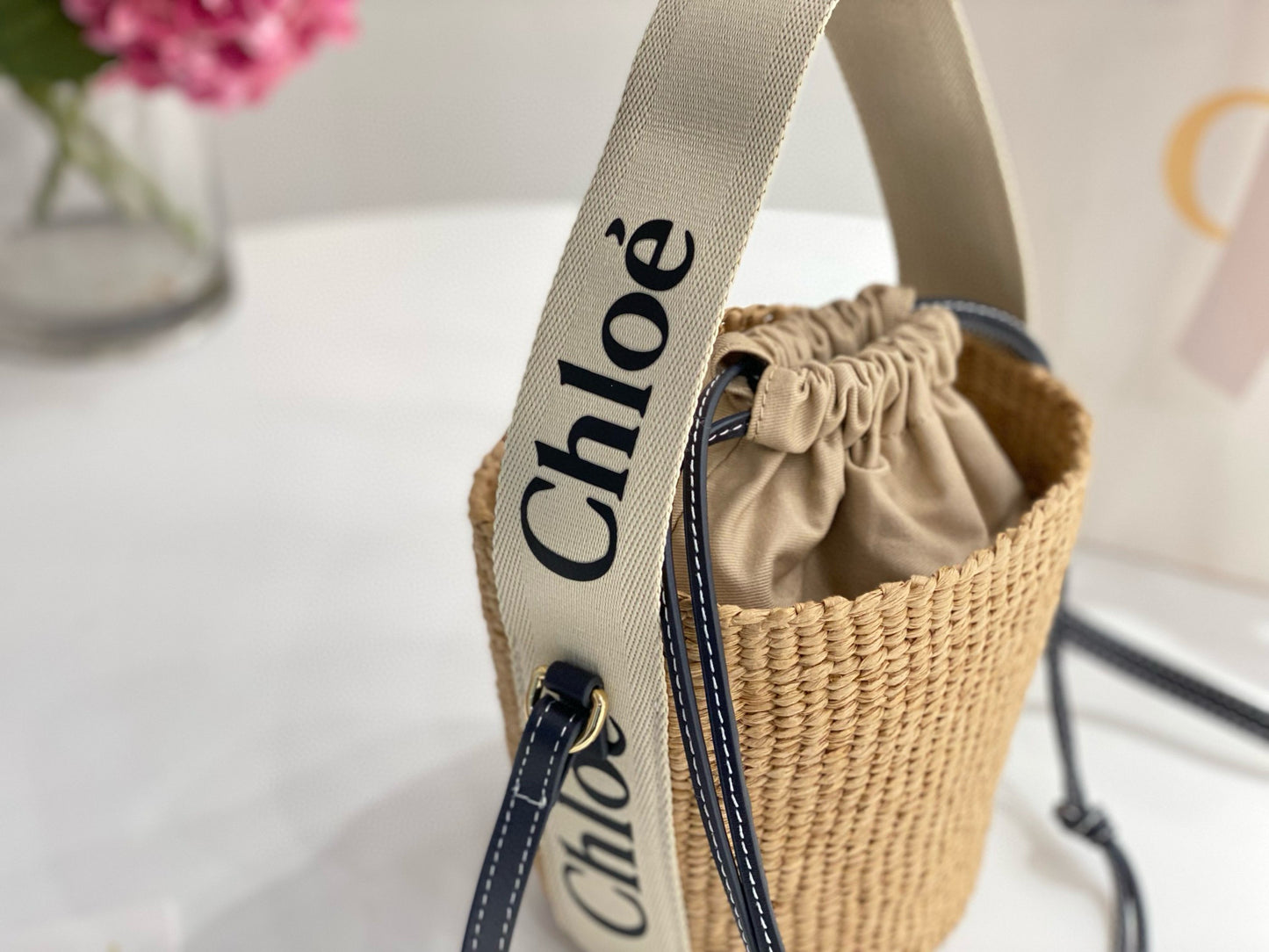 Chloe Small Woody Tote Bag