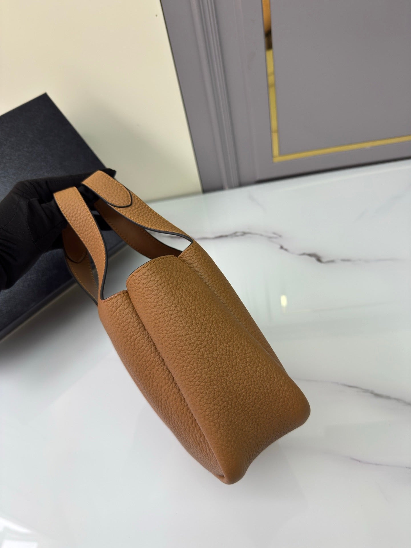 Leather Mini Handbag