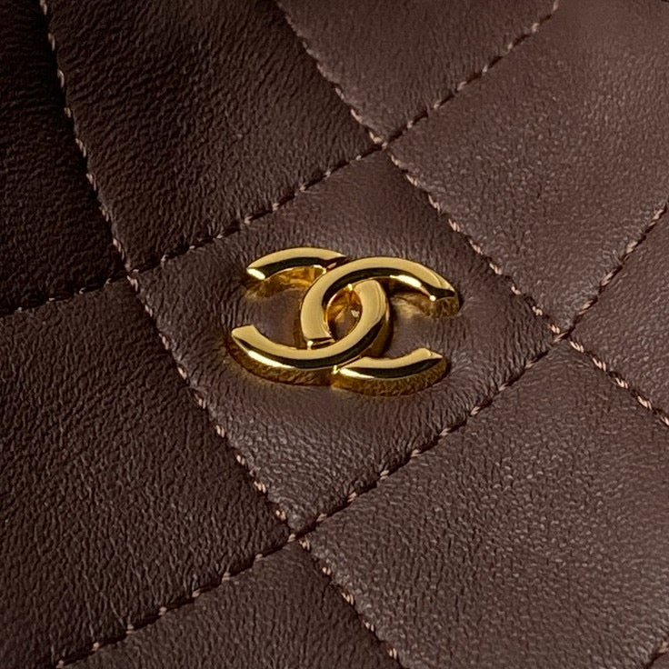 Clutch With Leather Strap