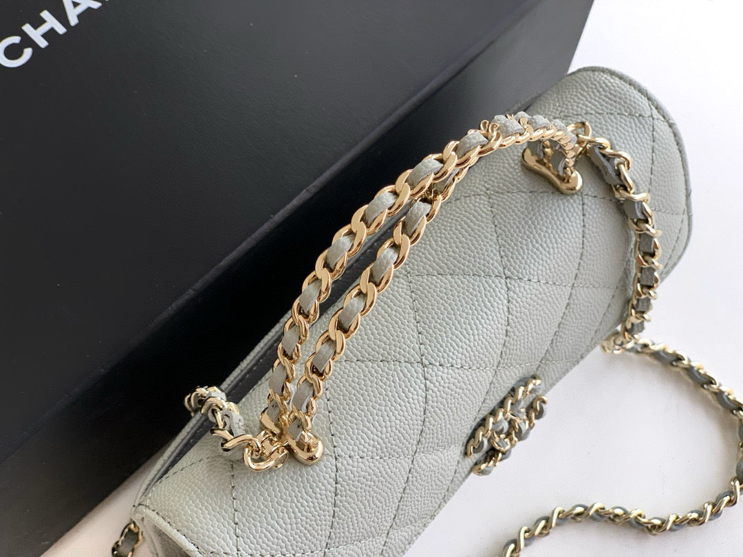 Chanel Flap Phone Holder With Chain