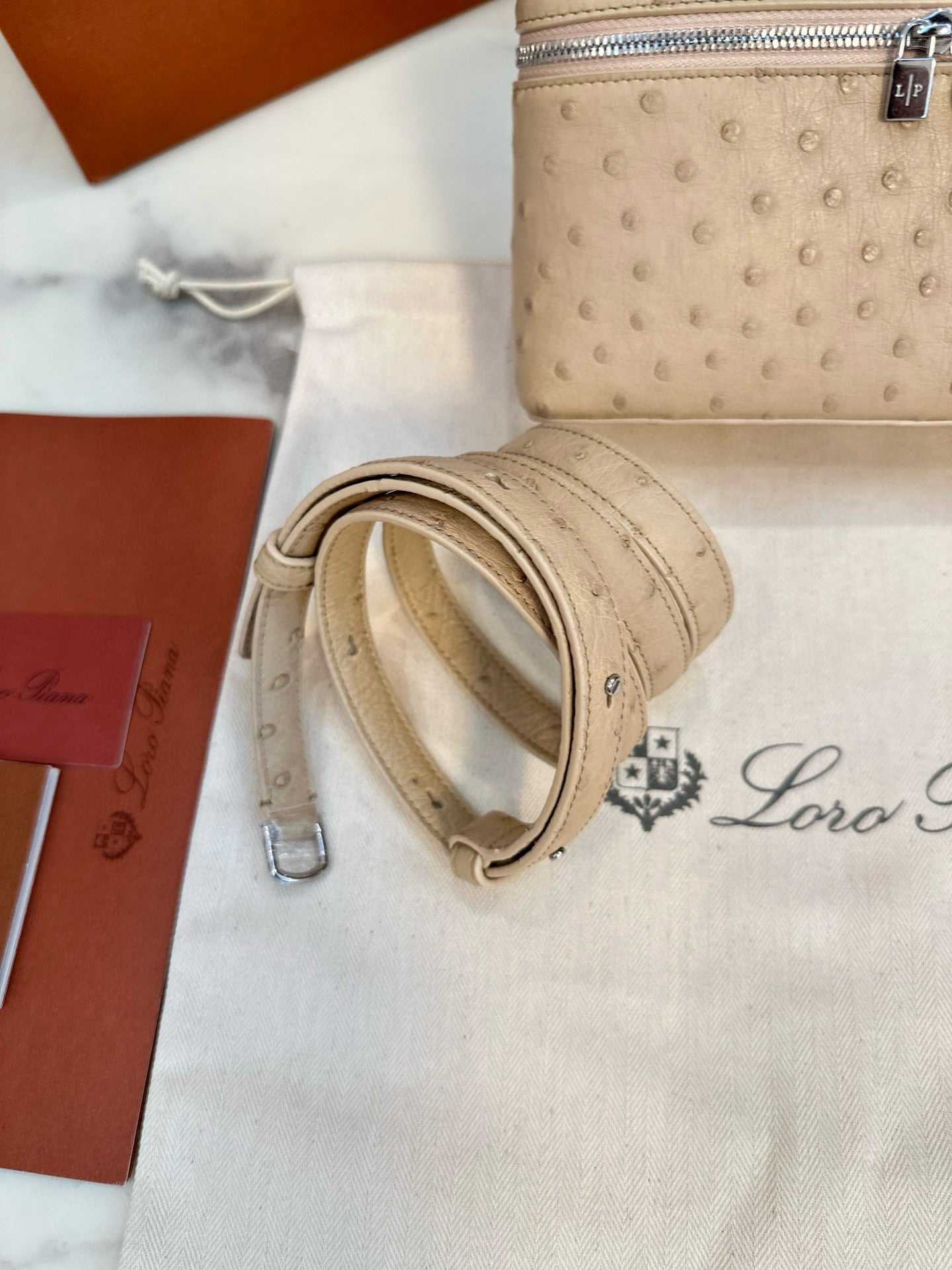 Loro Piana Extra Pocket L19 Ostrich