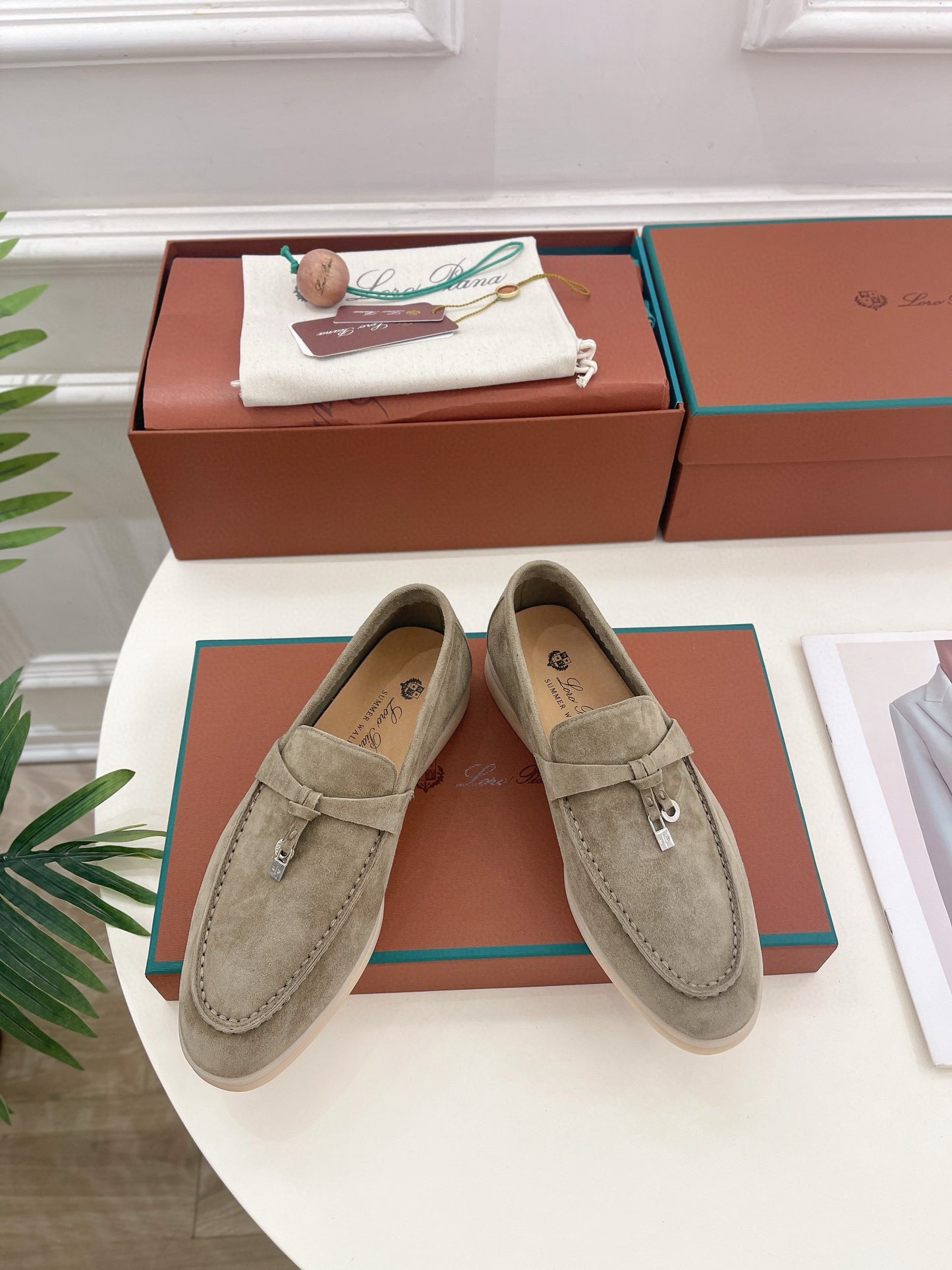 Loro Piana Summer Charms Walk Loafer