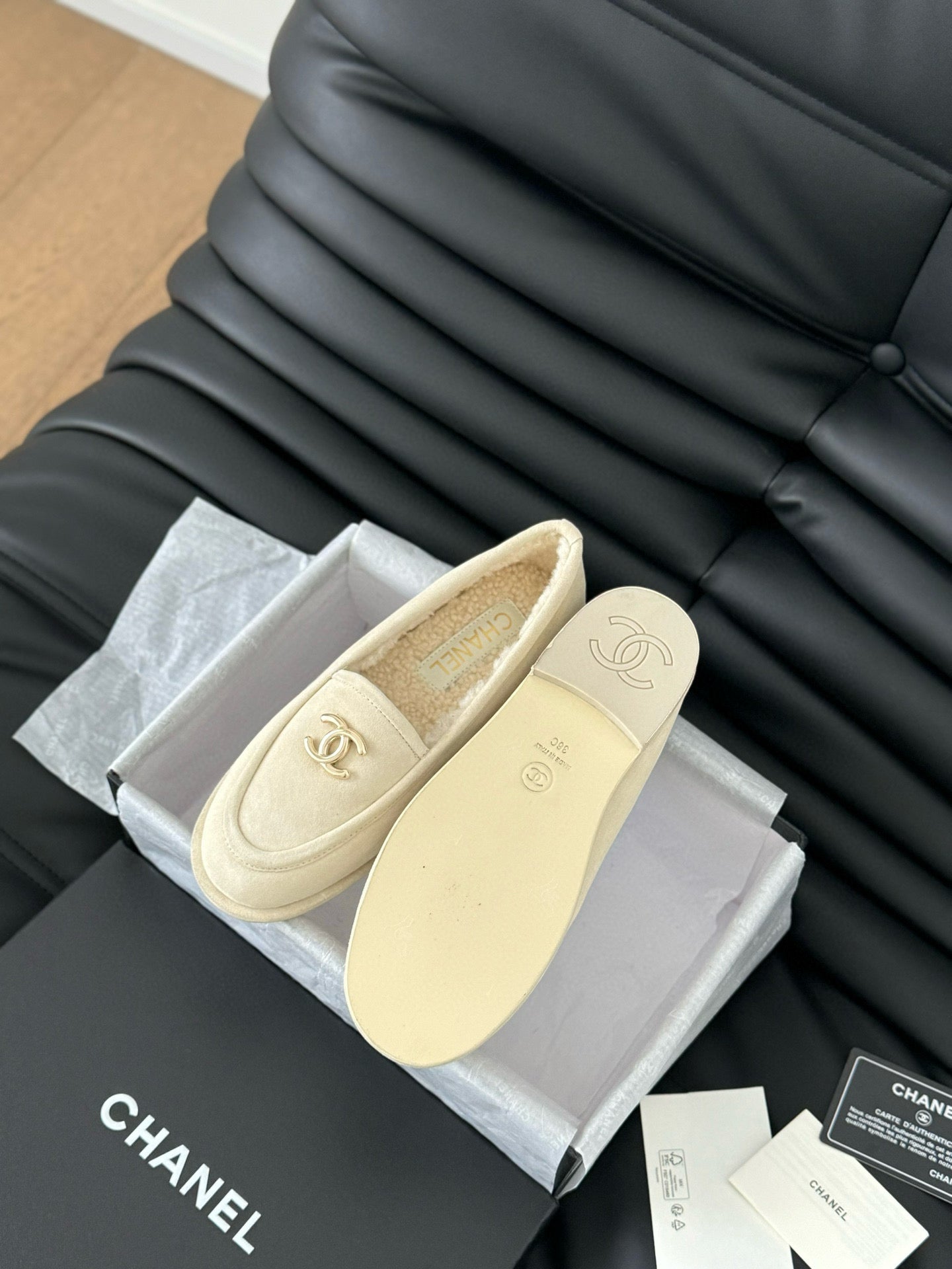 Chanel Suede Loafer