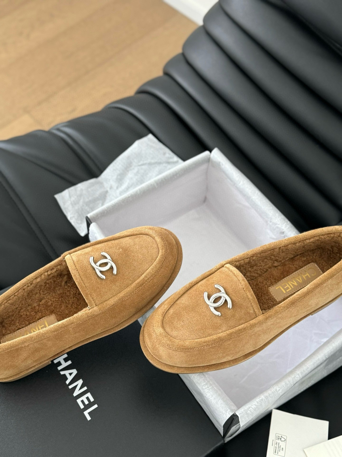 Chanel Suede Loafer