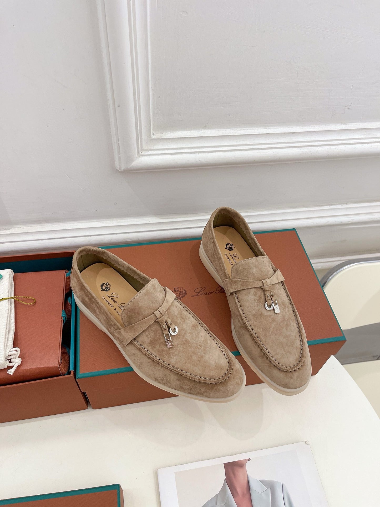 Loro Piana Summer Charms Walk Loafer