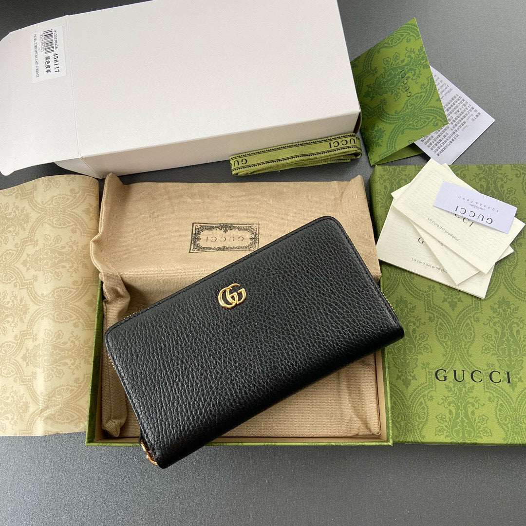 Gucci GG Marmont Zip Around Wallet