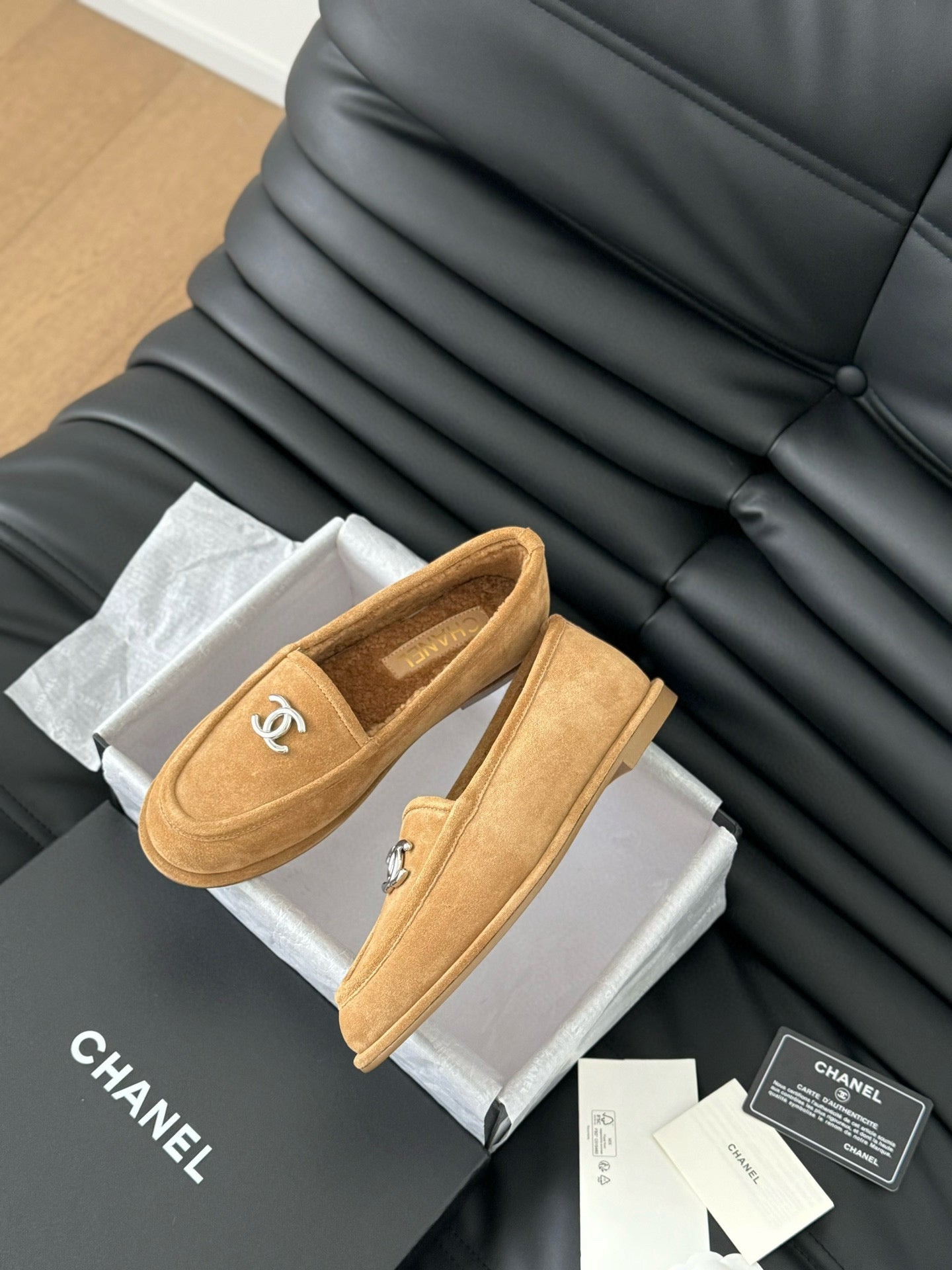 Chanel Suede Loafer