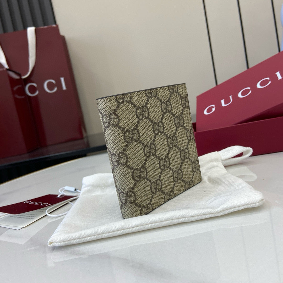 Gucci Gg Emblem Bi-Fold Wallet