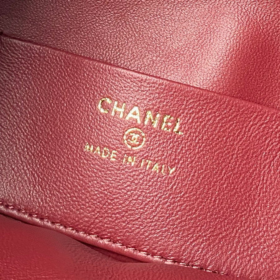 Clutch With Leather Strap