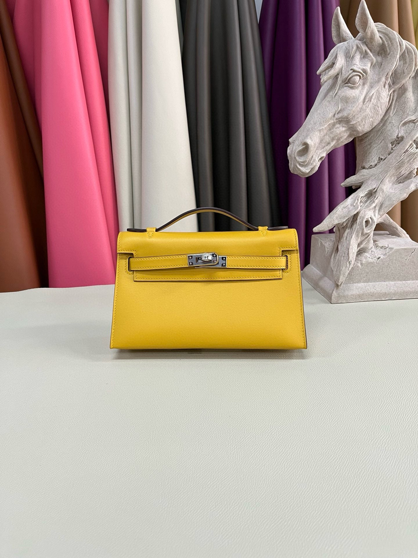 Hermes Kelly Pochette Swift