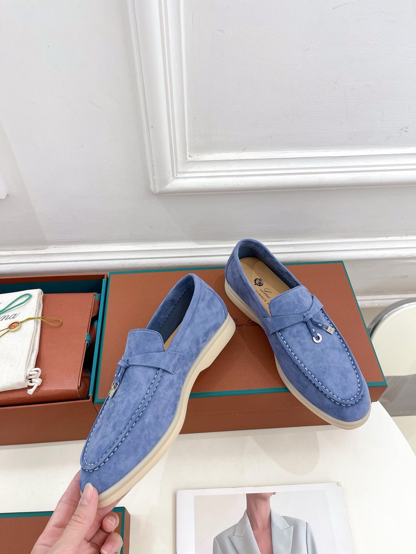 Loro Piana Summer Charms Walk Loafer