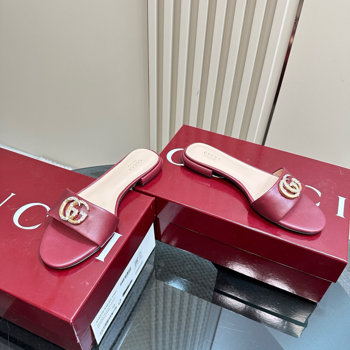 Gucci Gg Pearl Slipper