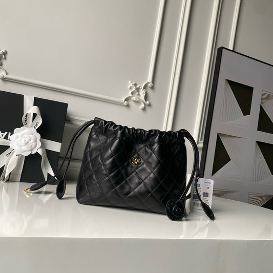 Clutch With Leather Strap