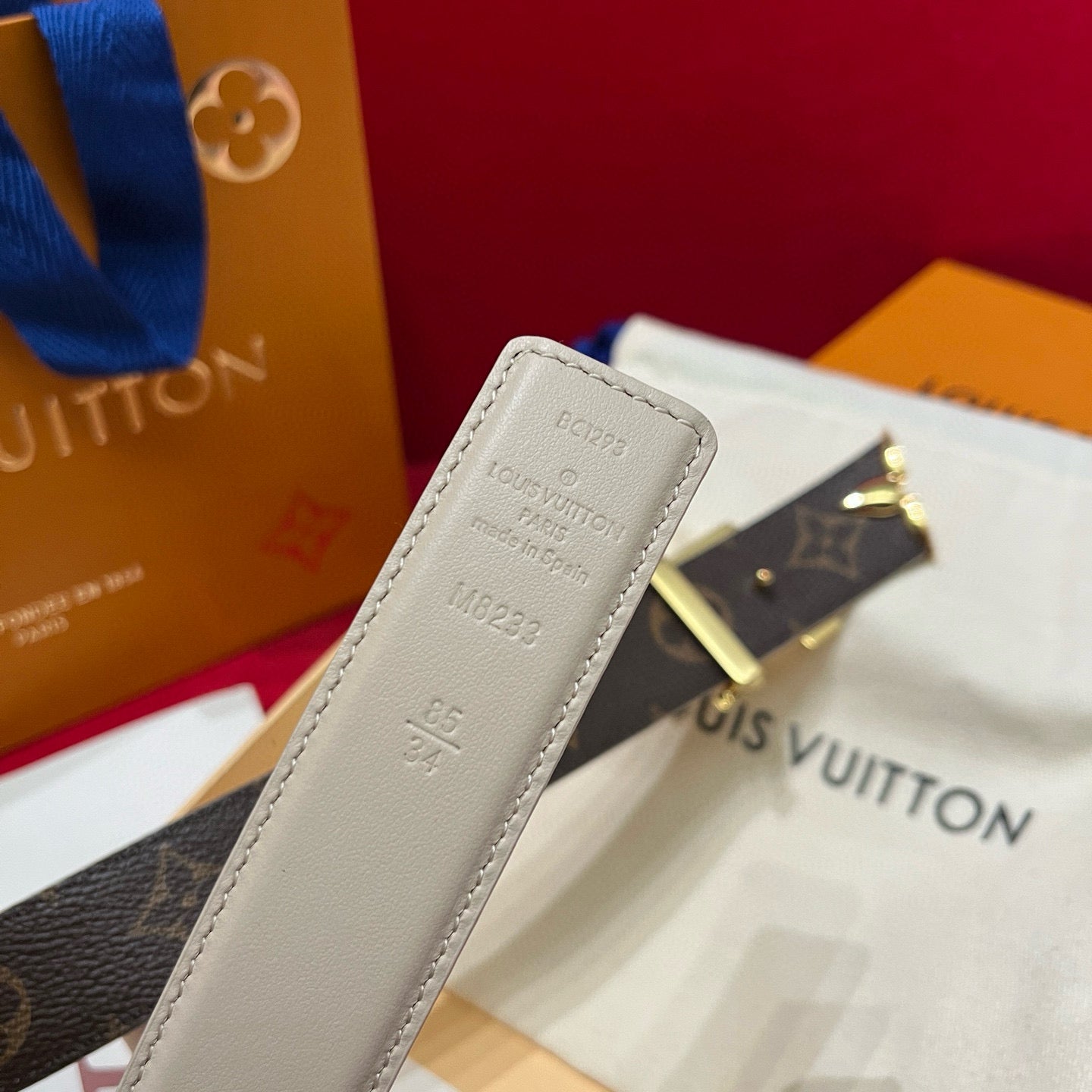 Louis Vuitton Pretty Lv 30 mm Reversible Belt