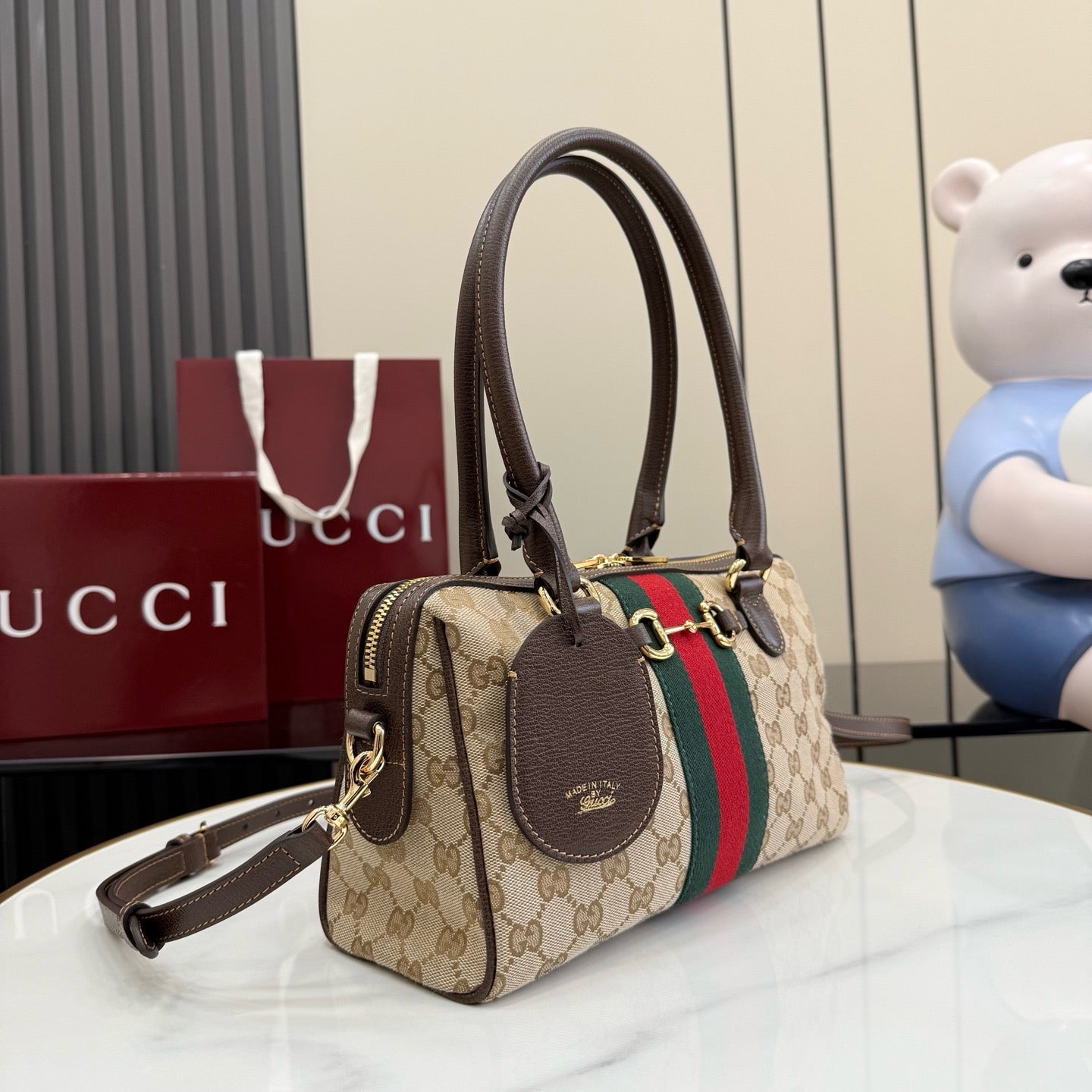 Borsetto Medium Boston Bag