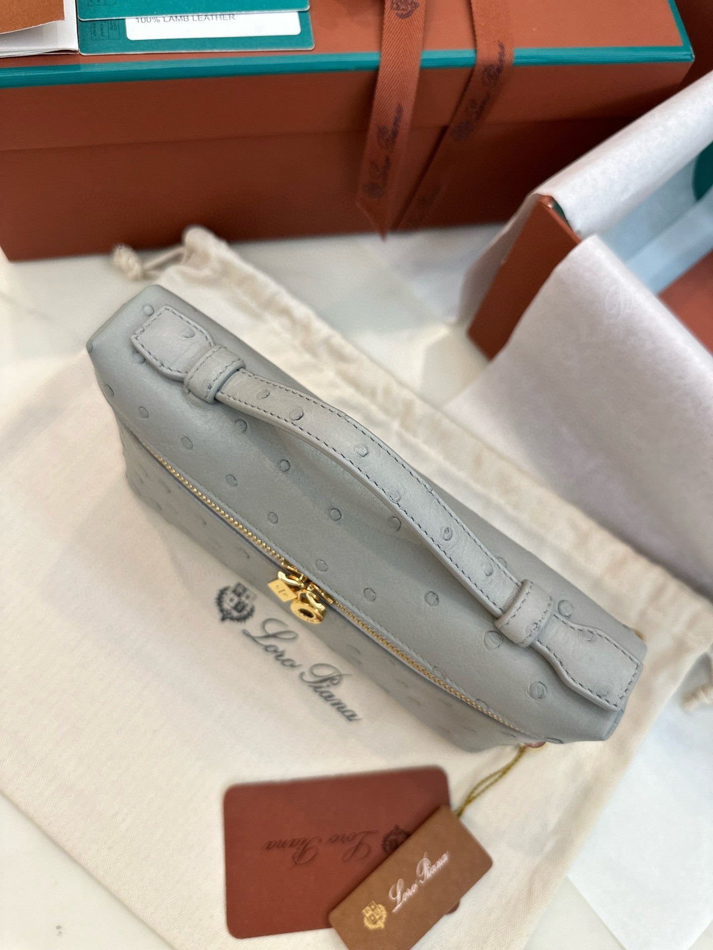 Loro Piana Extra Pocket L19 Ostrich