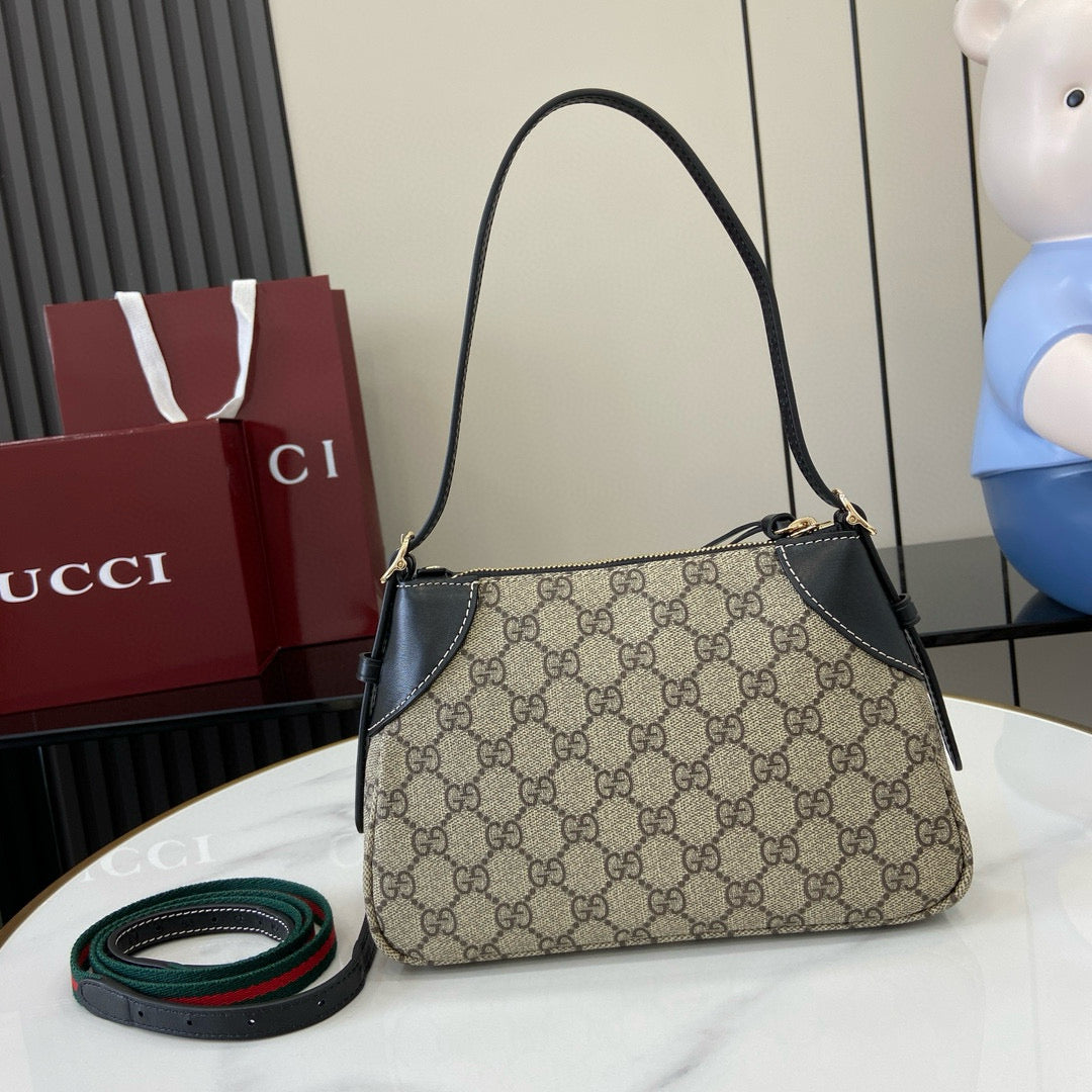 Gucci GG Emblem Small Shoulder Bag