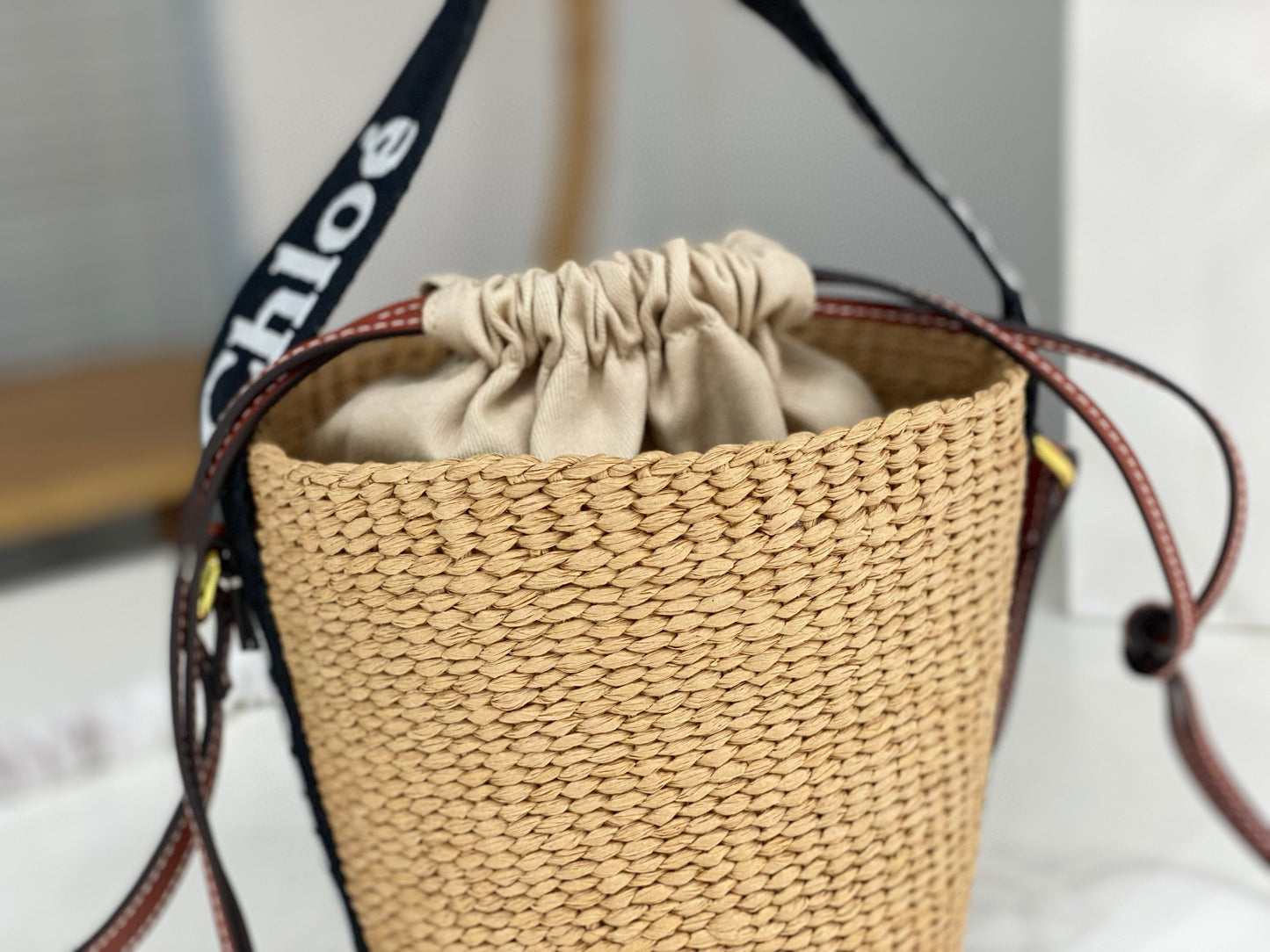 Chloe Small Woody Tote Bag