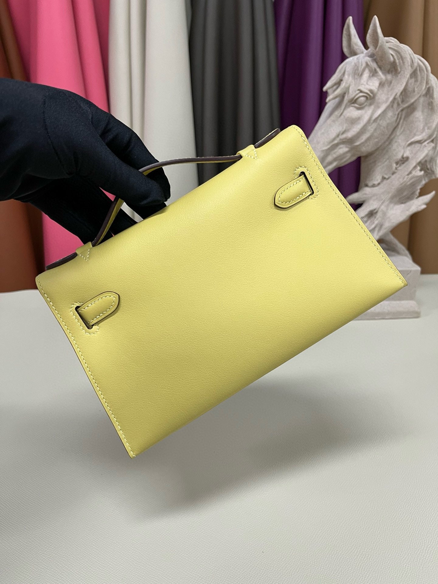 Hermes Kelly Pochette Swift