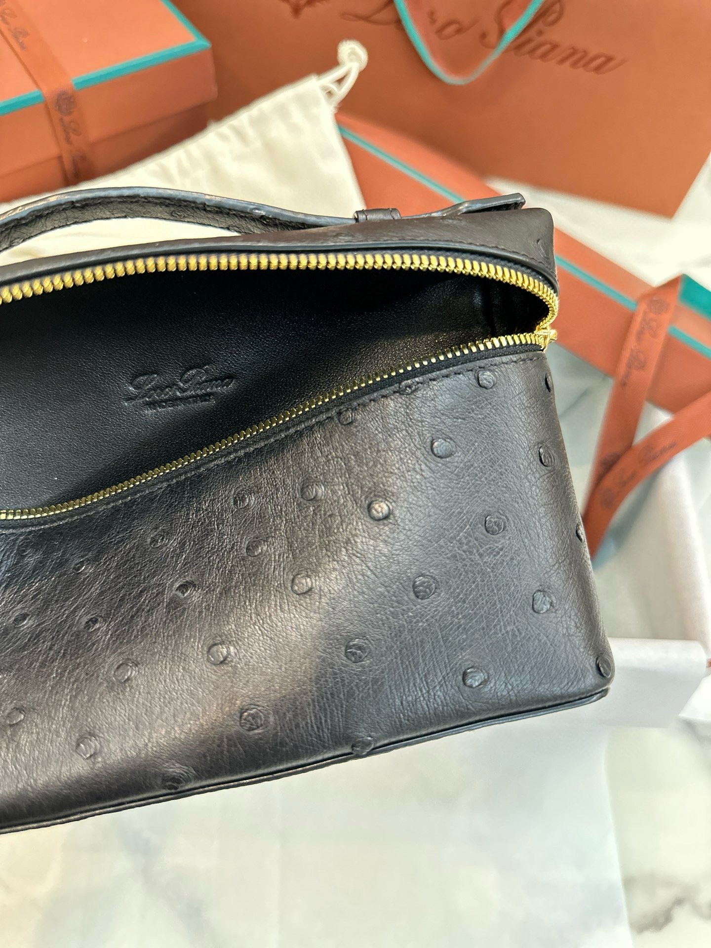 Loro Piana Extra Pocket L19 Ostrich