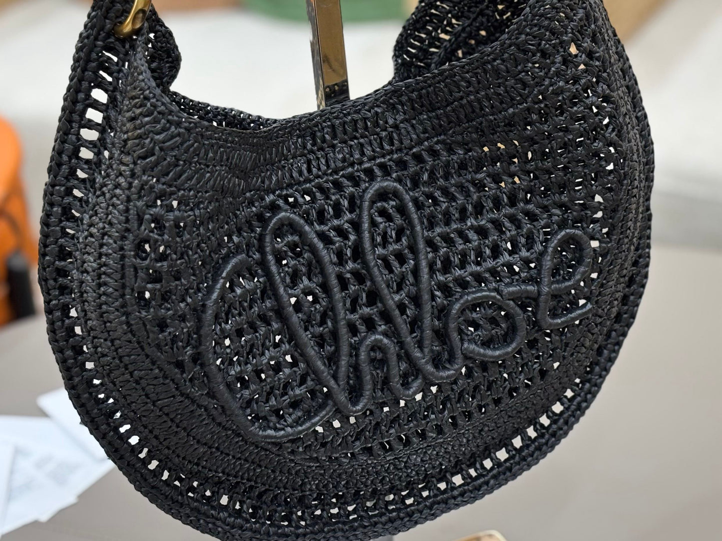 Chloe Summer Banana Hobo Bag