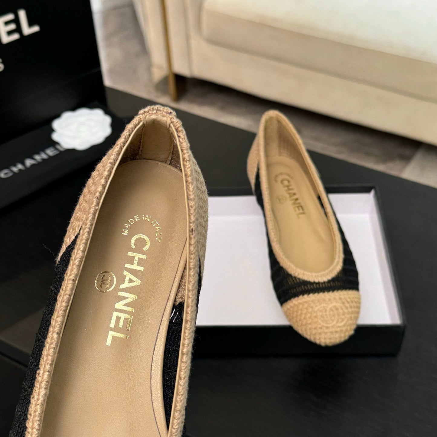 Ballet Flats Wicker