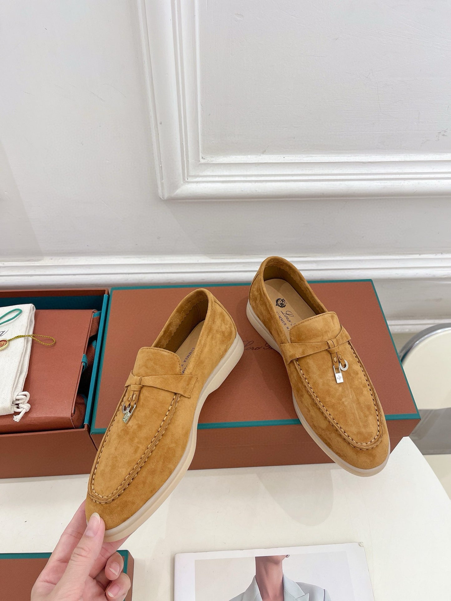 Loro Piana Summer Charms Walk Loafer