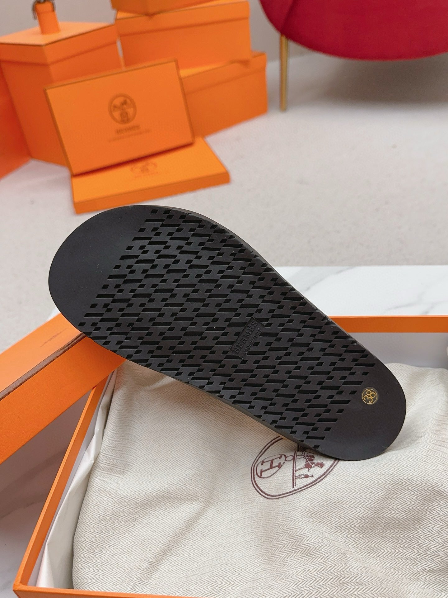 Hermes Slipper