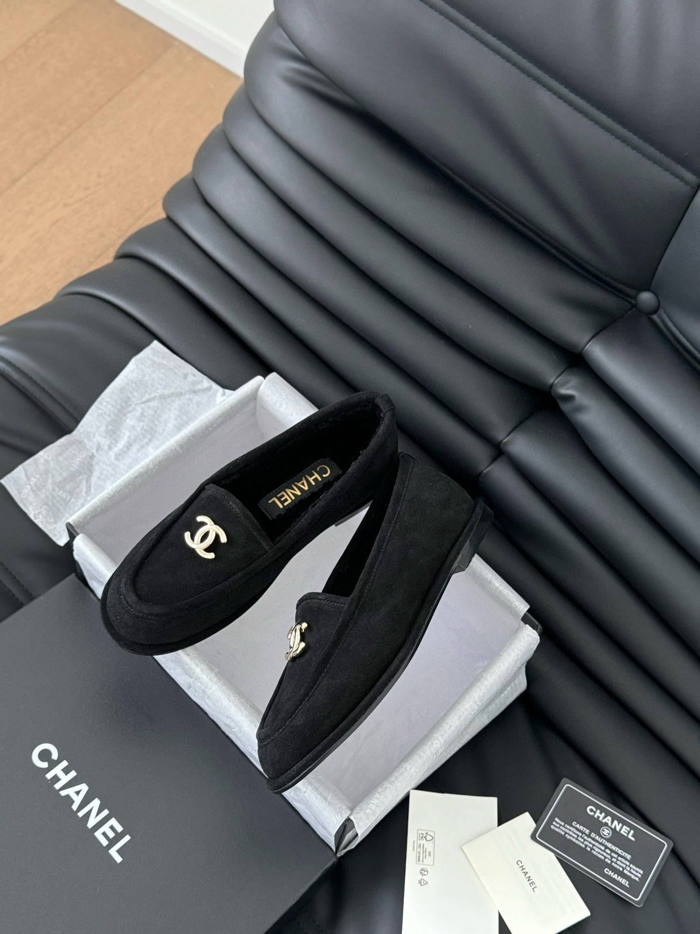 Chanel Suede Loafer