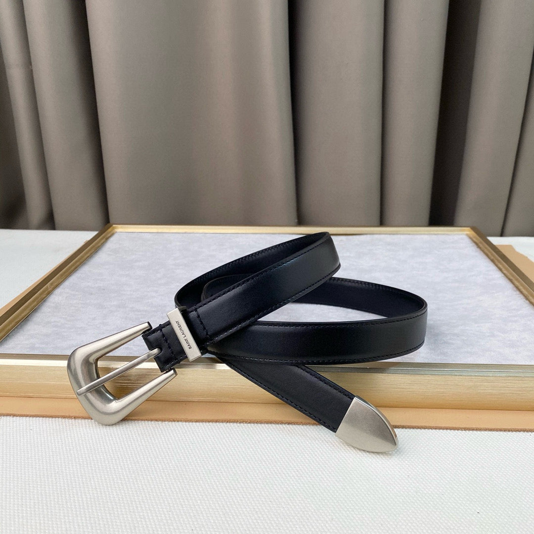 Yves Saint Laurent Folk Buckle Belt