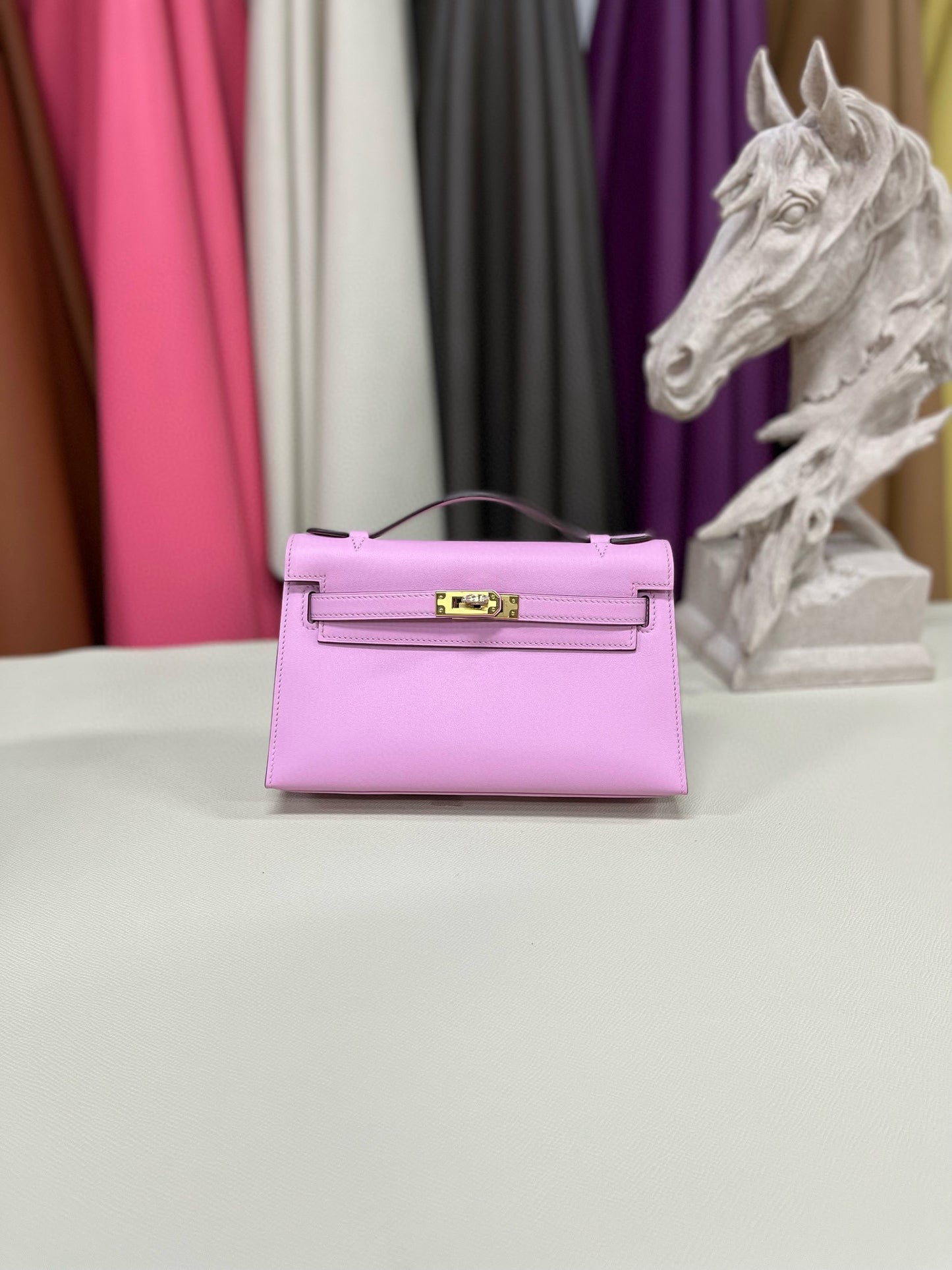 Hermes Kelly Pochette Swift