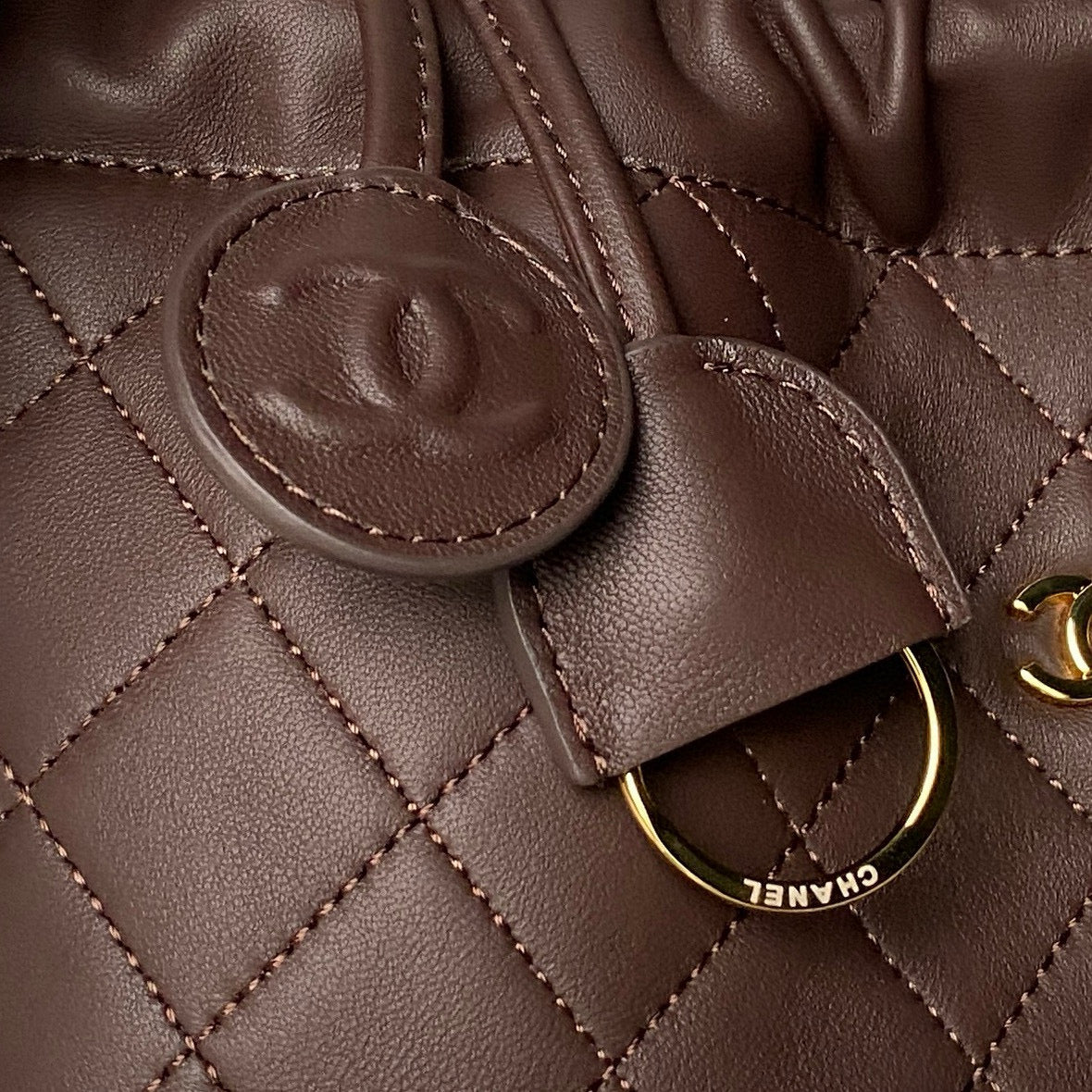 Clutch With Leather Strap