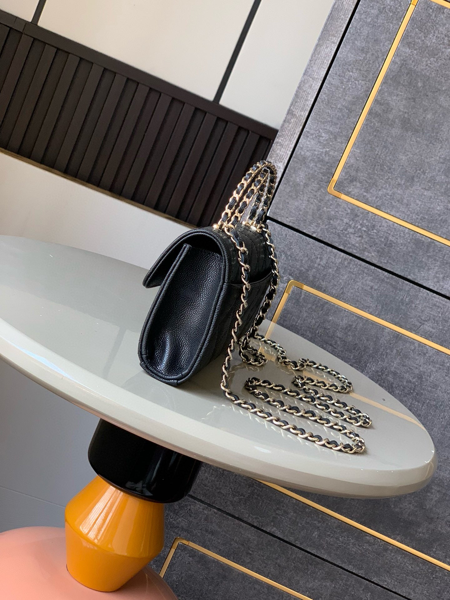 Chanel Flap Phone Holder With Chain