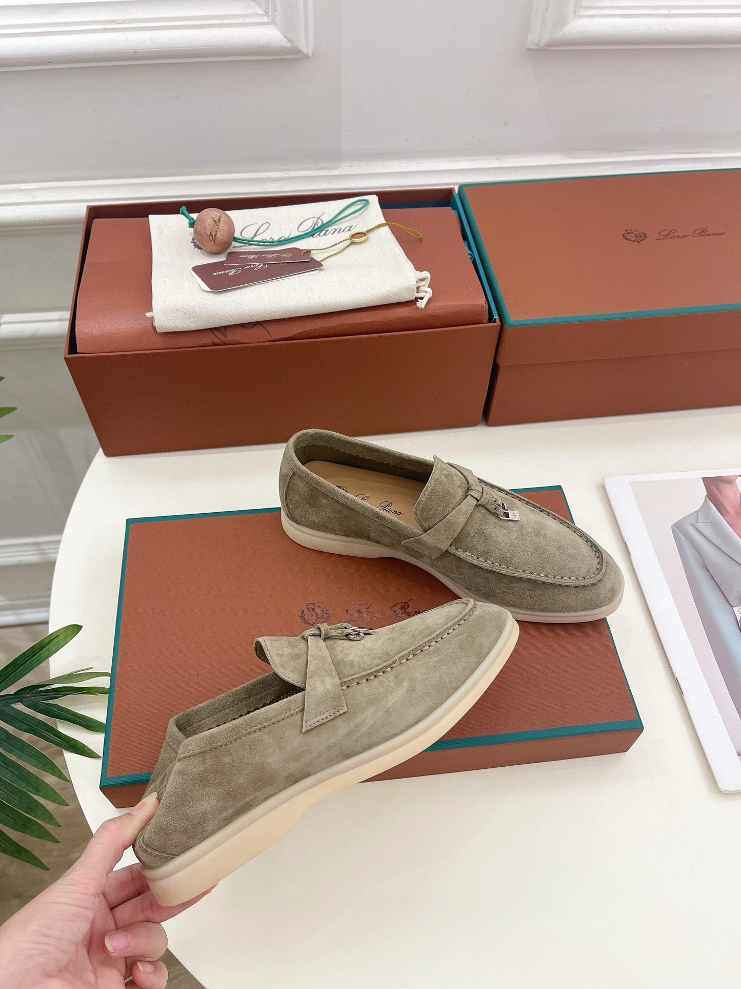 Loro Piana Summer Charms Walk Loafer