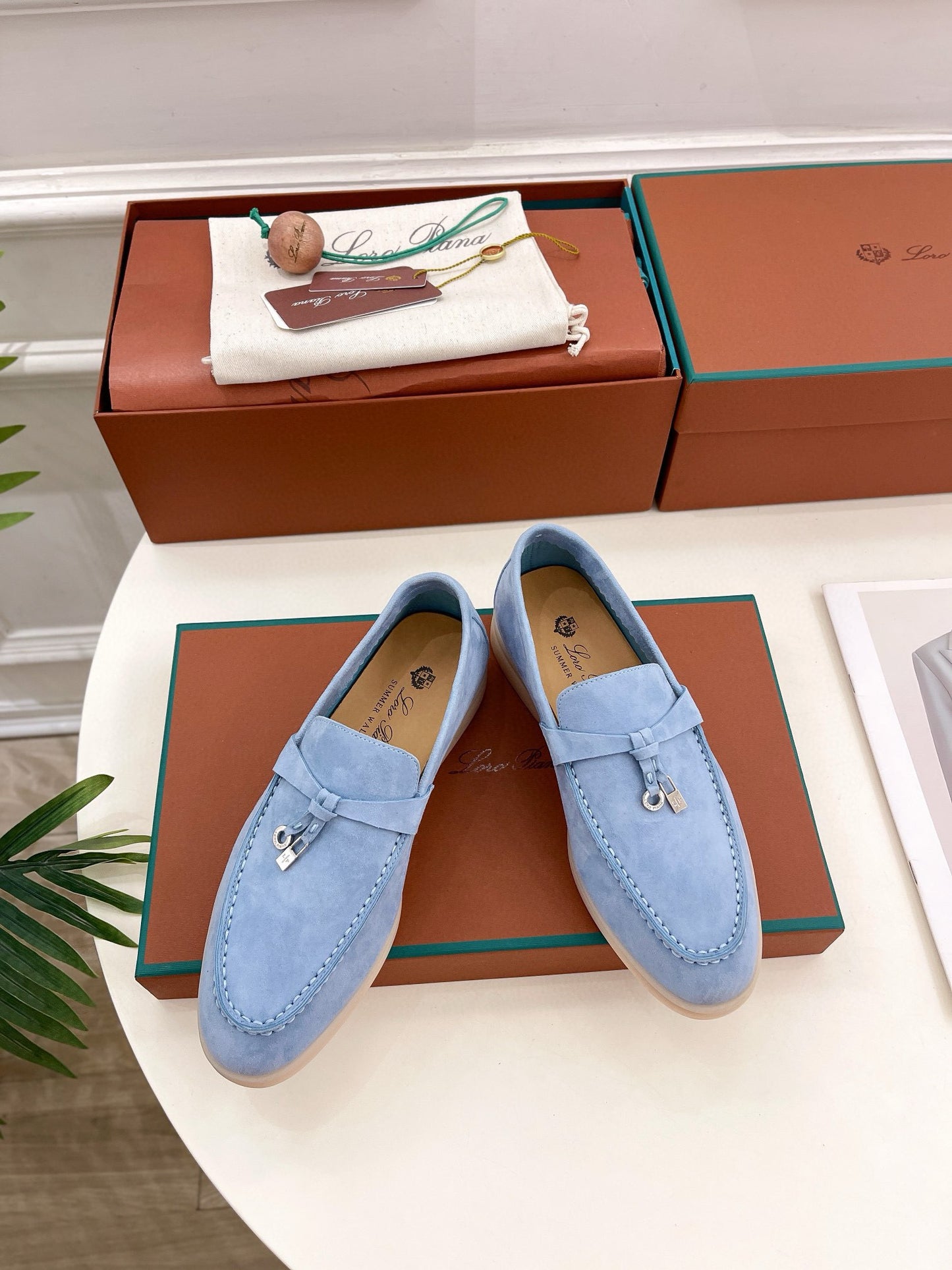 Loro Piana Summer Charms Walk Loafer