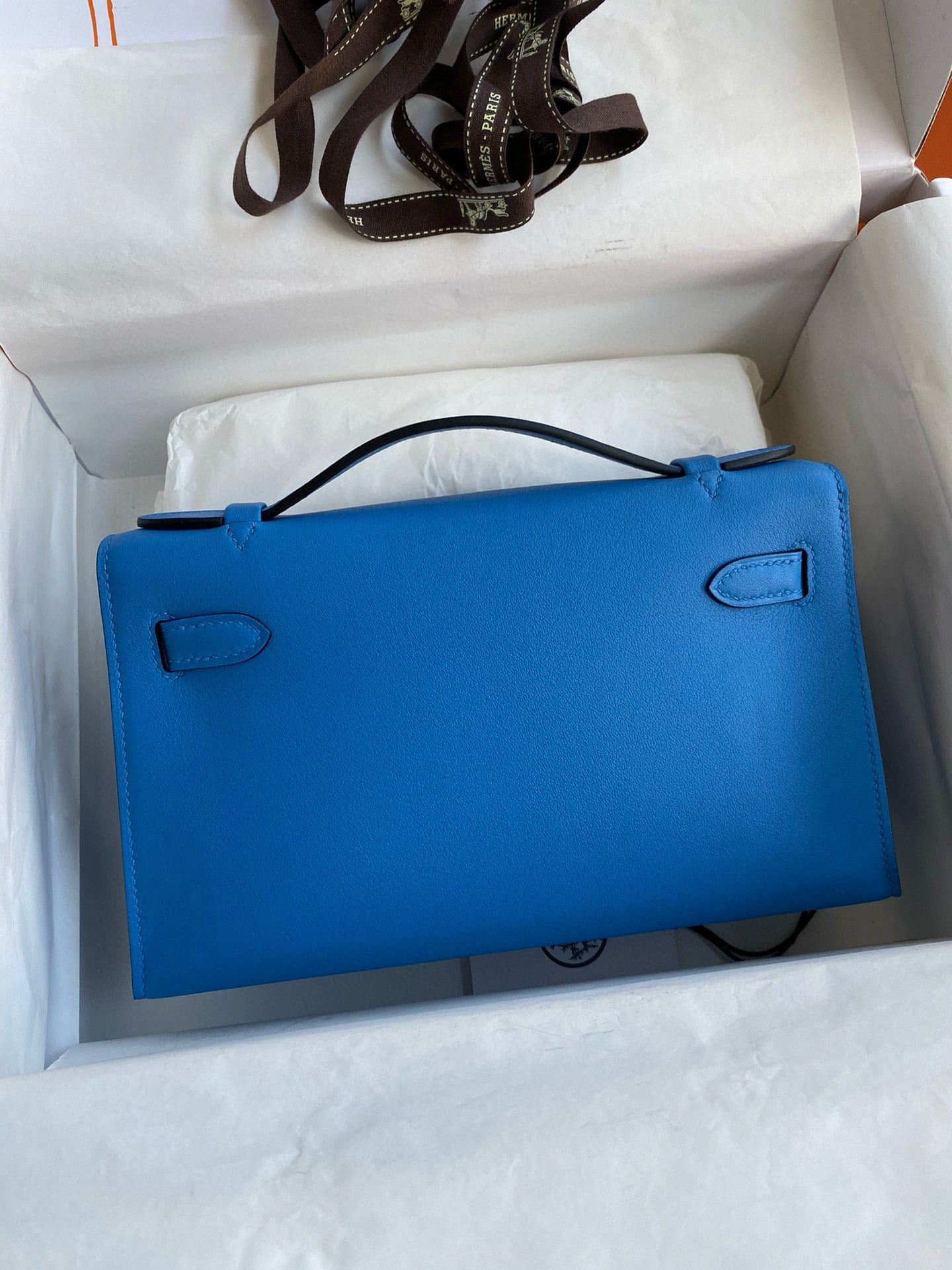 Hermes Kelly Pochette Swift