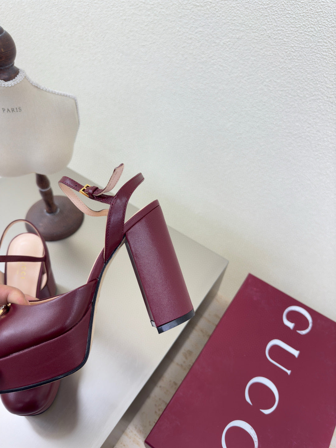 Gucci Gg Logo Platform