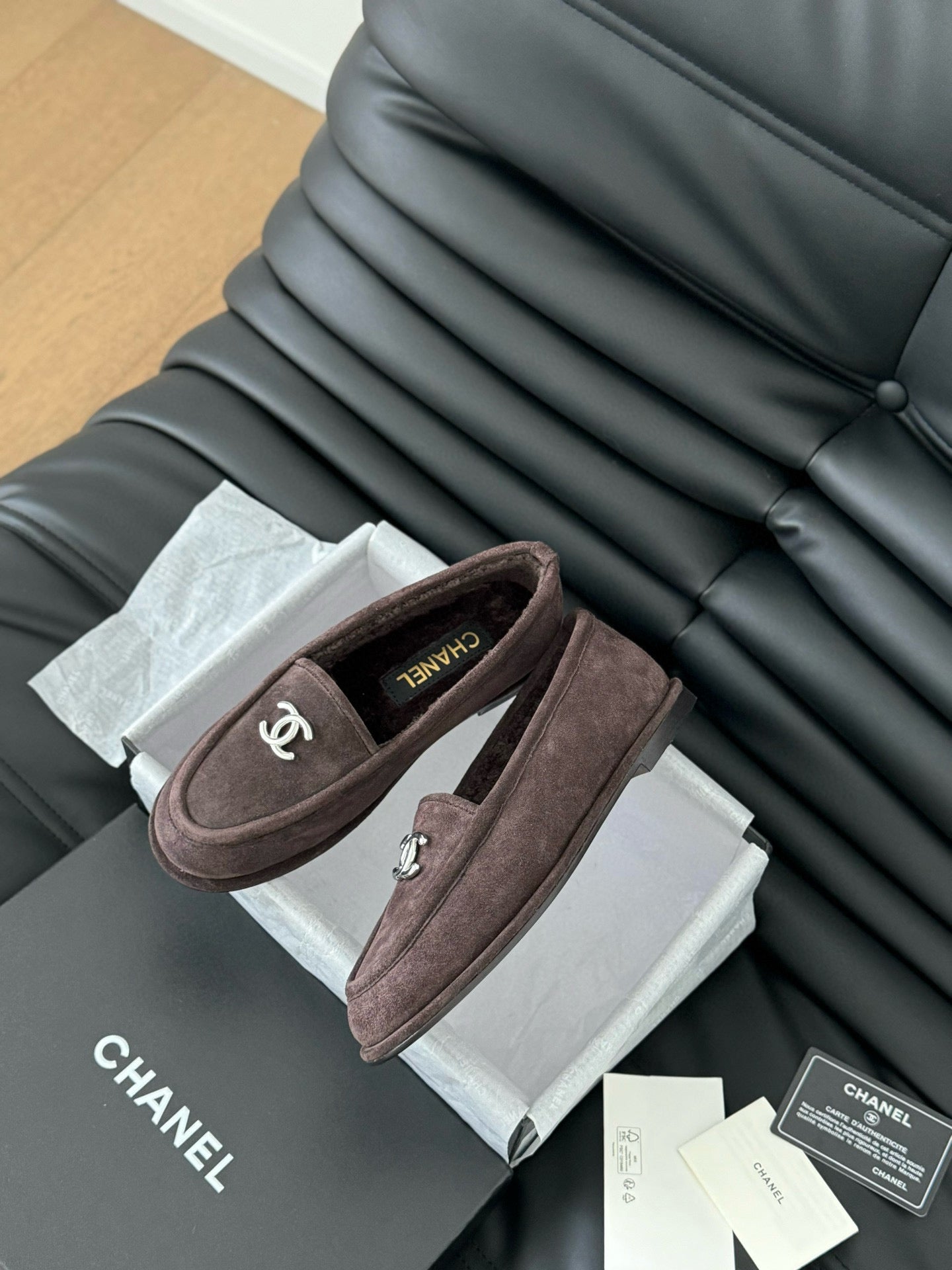 Chanel Suede Loafer