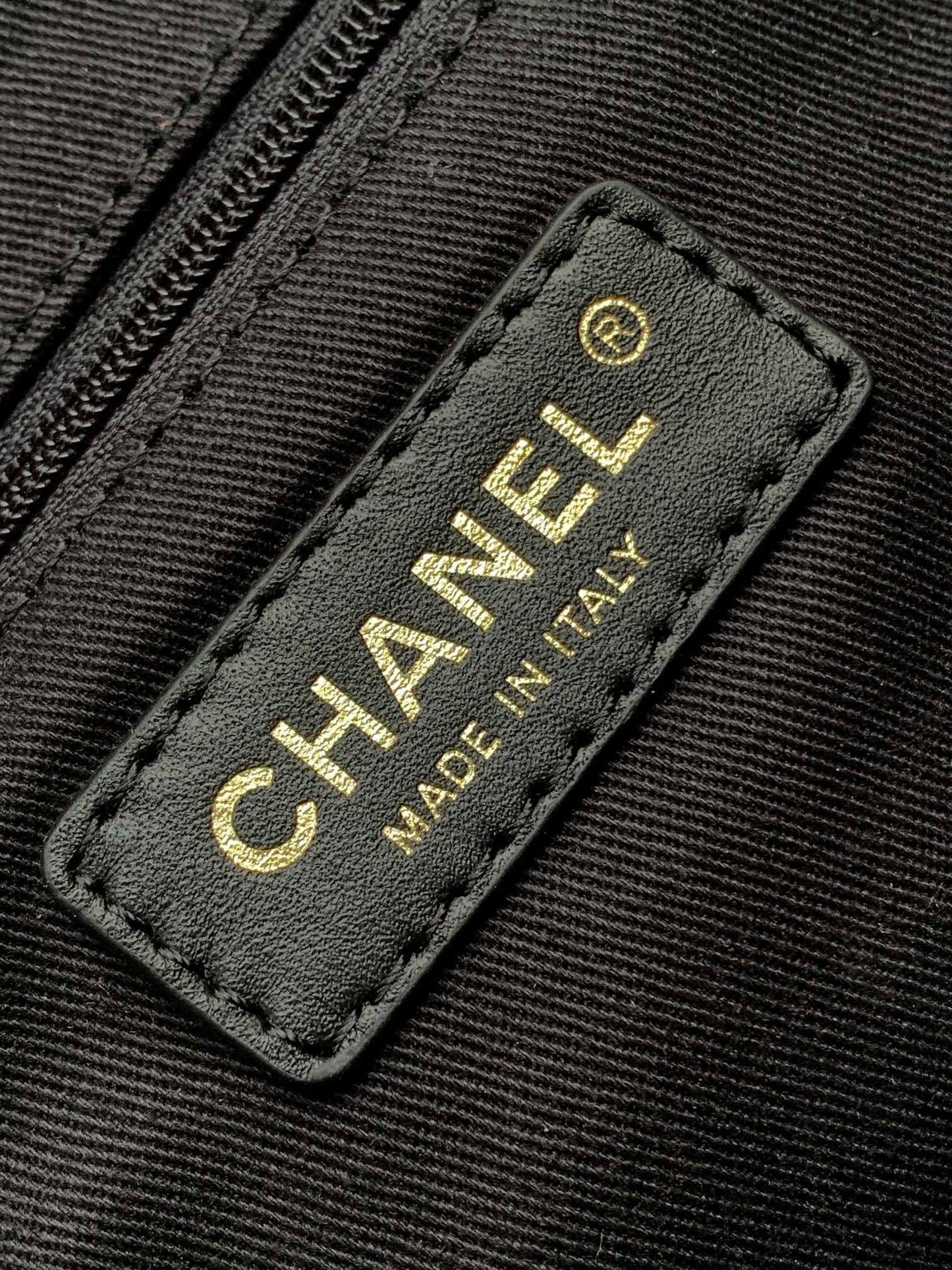 Chanel Vintage Suede Leather