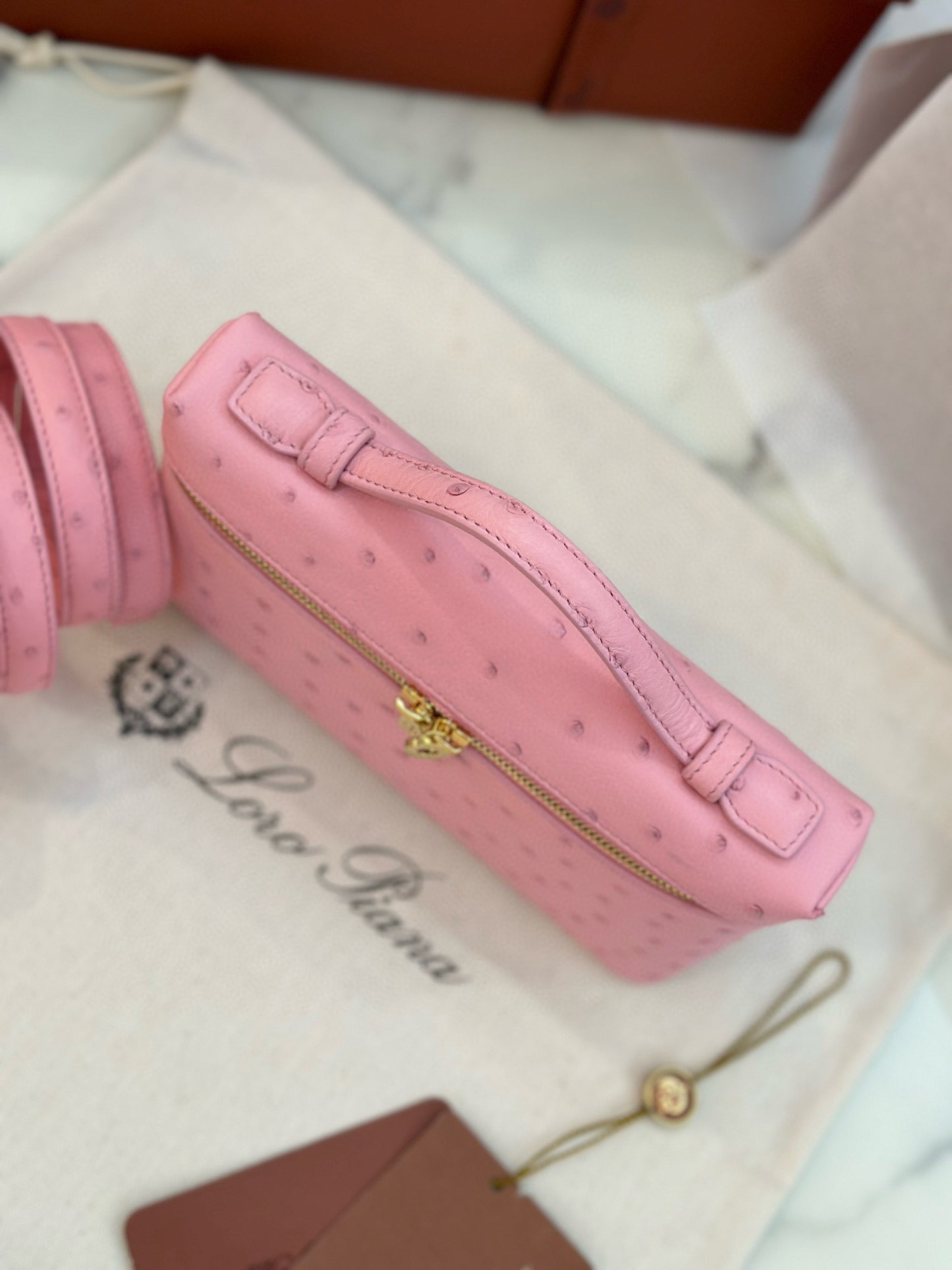 Loro Piana Extra Pocket L19 Ostrich