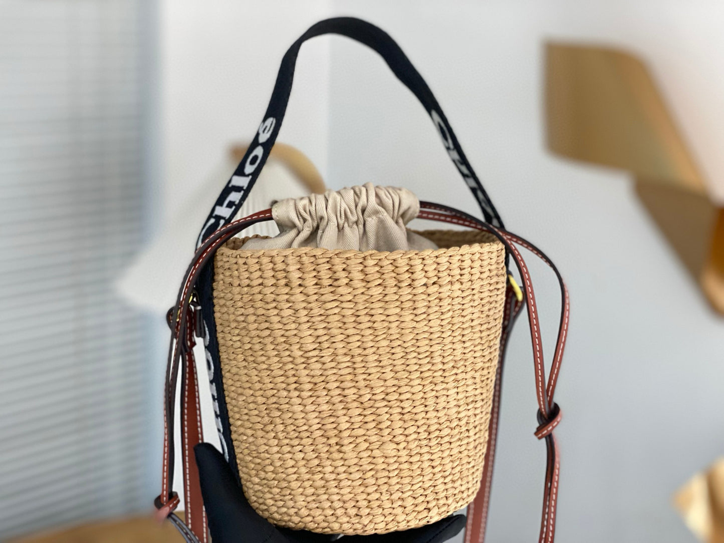 Chloe Small Woody Tote Bag
